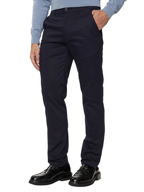 CALVIN KLEIN CK Slim fit mid-rise chino trousers night sky - Trousers