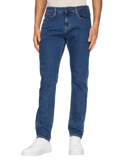 CALVIN KLEIN CK Slim fit jeans with regular waist medium denim - Jeans