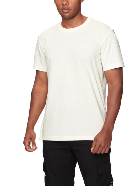 CALVIN KLEIN CK JEANS Regular fit short-sleeved T-shirt ivory - T-shirt