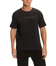 CALVIN KLEIN CK PERFORMANCE Short-sleeved T-shirt with embossed logo - T-shirt