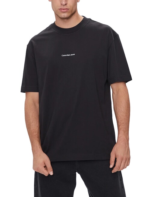 CALVIN KLEIN CK JEANS Regular fit short-sleeved T-shirt ck black - T-shirt