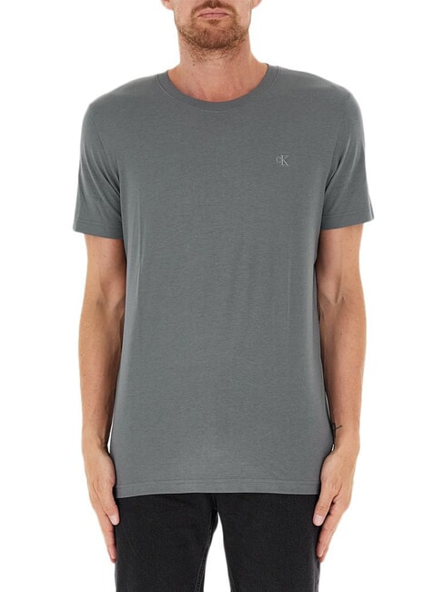 CALVIN KLEIN CK JEANS Slim fit short-sleeved T-shirt endless grey - T-shirt