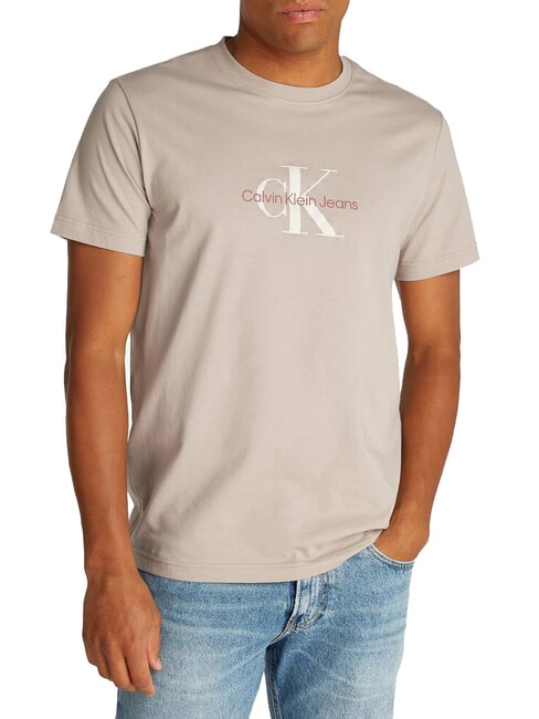 CALVIN KLEIN CK JEANS Regular fit Distressed Monologue T-shirt goat - T-shirt