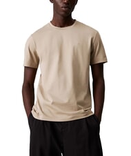 CALVIN KLEIN CK Short-sleeved T-shirt in smooth cotton - T-shirt
