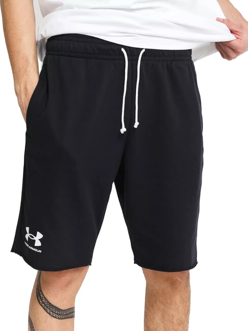 UNDER ARMOUR RIVAL TERRY Sports shorts black - Men's sports suits