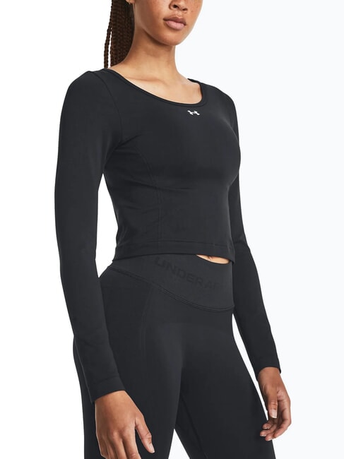 UNDER ARMOUR VANISH Long-sleeved T-shirt black - T-shirt