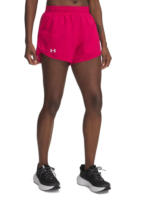 UNDER ARMOUR FLY BY 3  shaded fuchsia - Trousers