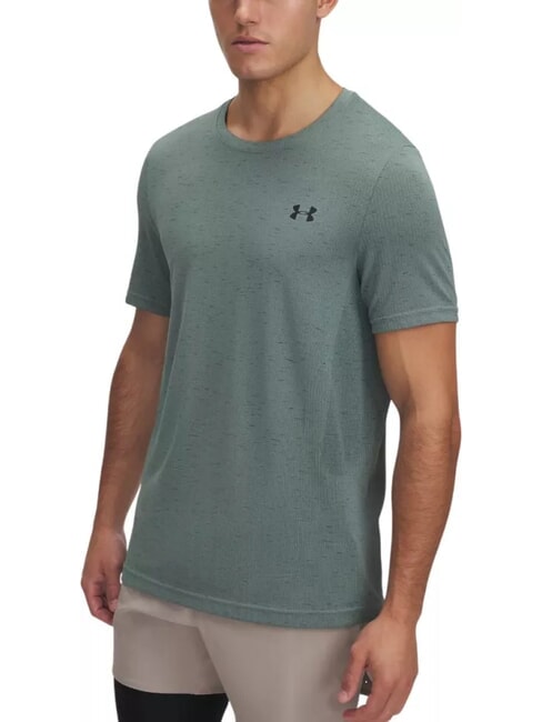 UNDER ARMOUR VANISH Short-sleeved T-shirt silica green - T-shirt
