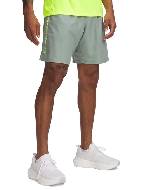 UNDER ARMOUR TECH WOVEN Sports shorts silica green - Men's sports suits