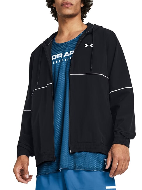UNDER ARMOUR ZONE Hooded jacket black - Men's Jackets