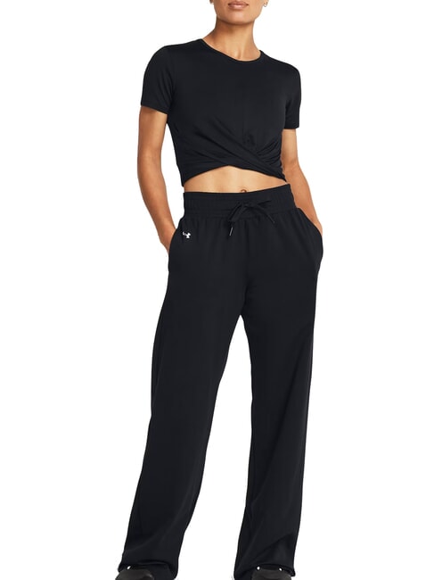 UNDER ARMOUR MOTION OPEN Sports trousers black - Sports suits for women