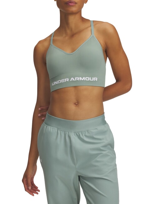 UNDER ARMOUR VANISH Bra silica green - Women's Underwear
