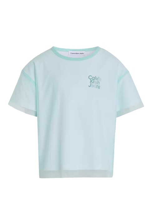 CALVIN KLEIN CK KIDS Short-sleeved T-shirt blue tint - Child T-shirt