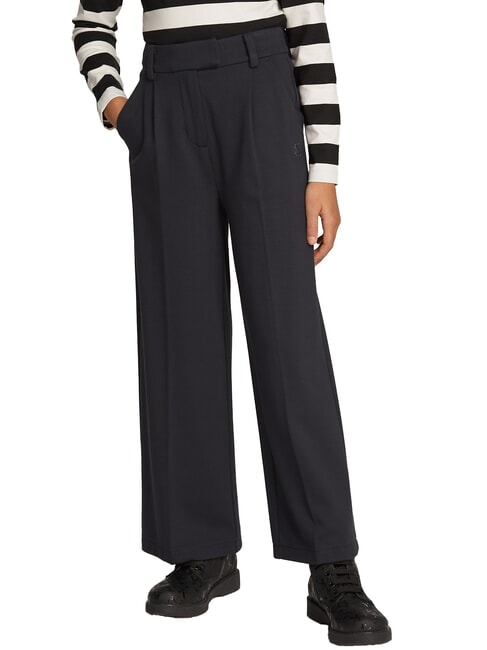 CALVIN KLEIN CK KIDS Straight fit girls' trousers ck black - Children's trousers