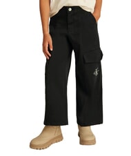 CALVIN KLEIN CK KIDS Girls' cotton cargo trousers - Children's trousers