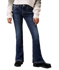 CALVIN KLEIN CK KIDS Girls' flared jeans dark blue ps - Children's trousers - 1