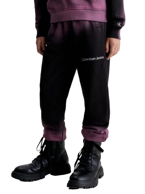 CALVIN KLEIN CK KIDS Children's sweatpants gradient spray aop - Children's tracksuits
