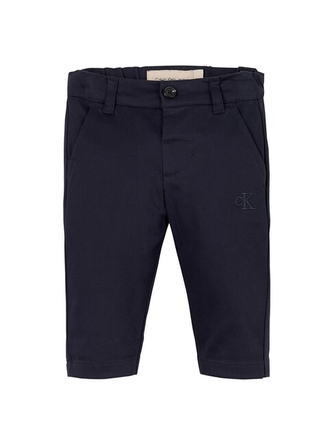CALVIN KLEIN CK KIDS Baby trousers with elastic waist night sky - Children's trousers
