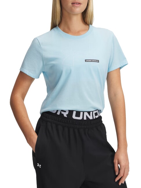 UNDER ARMOUR RIVAL OUTLINE T-Shirt stream - T-shirt