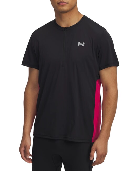 UNDER ARMOUR TRAIL RUN Short-sleeved T-shirt black - T-shirt
