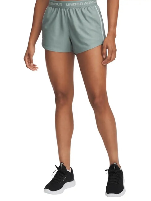 UNDER ARMOUR TECH PLAY UP Shorts silica green - Women's Pants