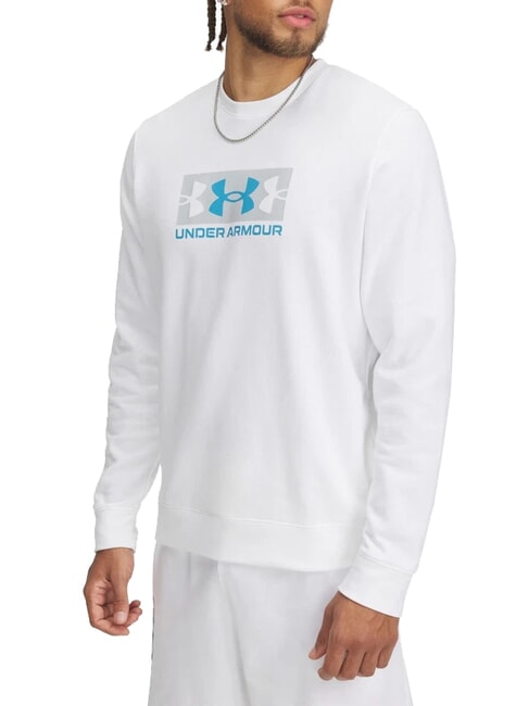 UNDER ARMOUR RIVAL TERRY Sweatshirt white - Sweatshirts