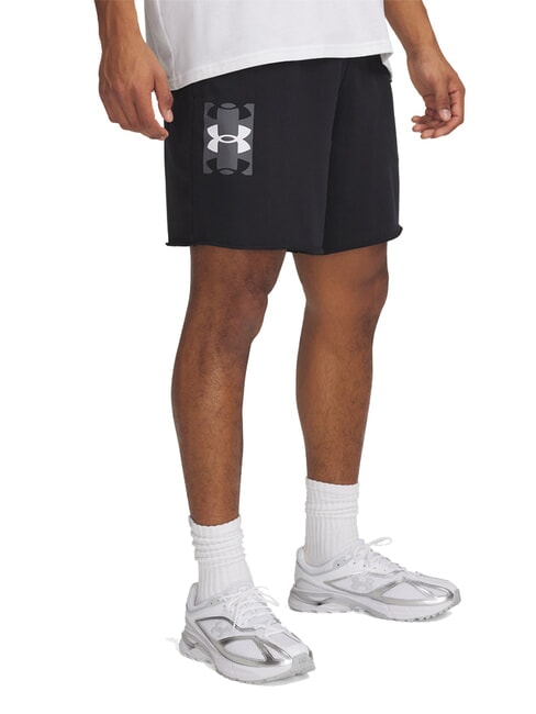 UNDER ARMOUR RIVAL TERRY Shorts black - Trousers