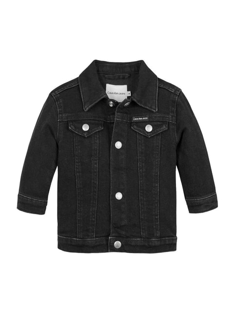 CALVIN KLEIN CK KIDS Baby denim jacket washed black - Baby Jackets