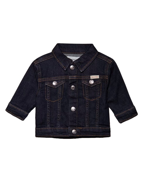 CALVIN KLEIN CK KIDS Baby jeans jacket clean rinse blue - Baby Jackets