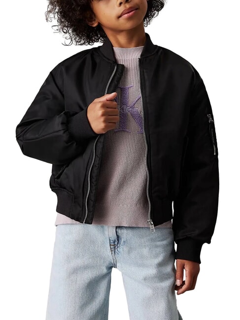 CALVIN KLEIN CK KIDS Baby bomber jacket ck black - Baby Jackets