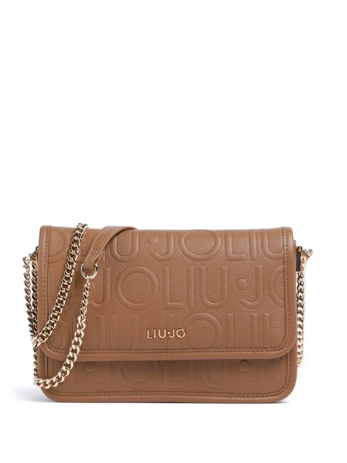LIUJO MANHATTAN Convertible bag with flap suede - Women’s Bags