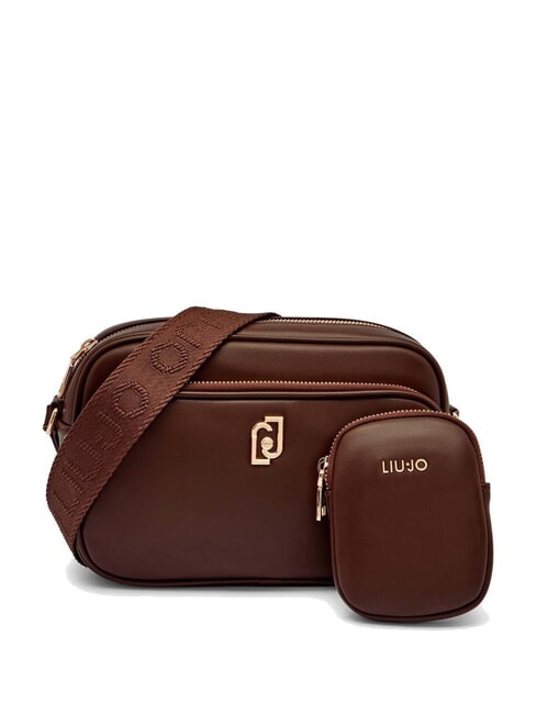 LIUJO ACHALA Medium shoulder camera case bag brown light - Women’s Bags