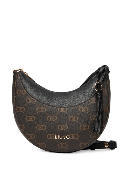LIUJO CIRRY Small shoulder bag with tassel BLACK - Women’s Bags