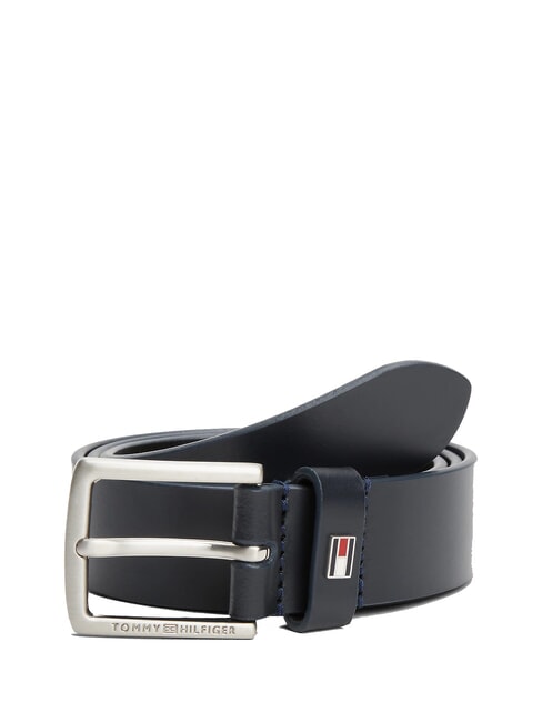 TOMMY HILFIGER TH KIDS Leather belt space blue - Children's belts