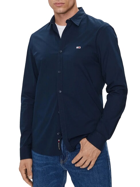 TOMMY HILFIGER TH JEANS Long-sleeved shirt dark night navy - Men's Shirts