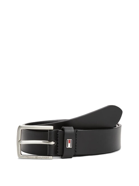TOMMY HILFIGER TH KIDS Leather belt black - Children's belts