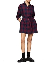 TOMMY HILFIGER TH JEANS  Tartan dress - Woman Clothes