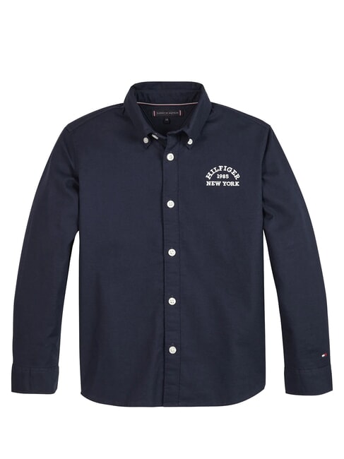 TOMMY HILFIGER TH KIDS New York Cotton shirt desert sky - children's shirts