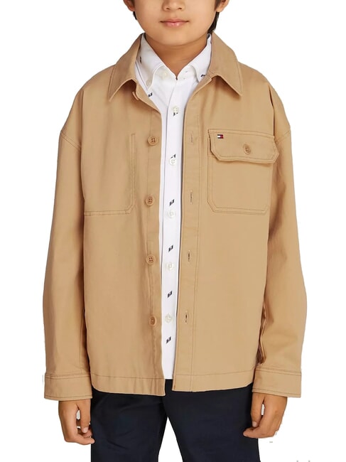 TOMMY HILFIGER TH KIDS Overshirt Jacket classic khaki - children's shirts