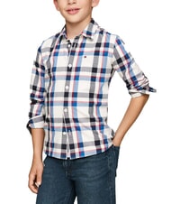 TOMMY HILFIGER TH KIDS Tartan shirt - children's shirts