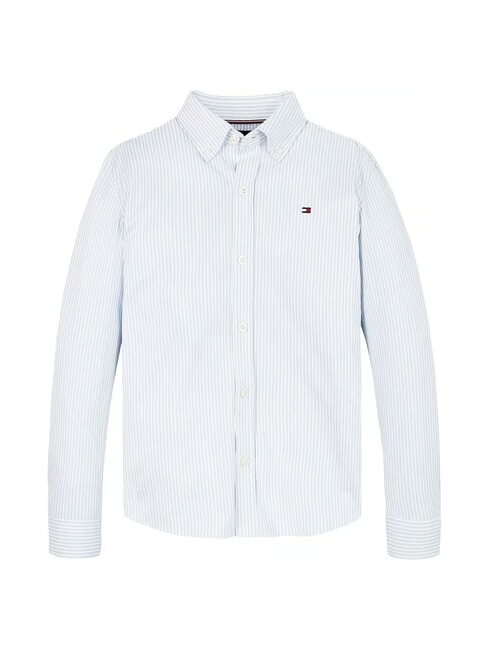 TOMMY HILFIGER TH KIDS Cotton shirt breezy blue - children's shirts