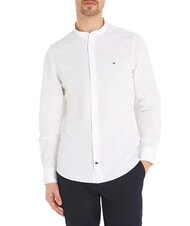 TOMMY HILFIGER TH  Men's cotton shirt optical white - Men's Shirts - 1