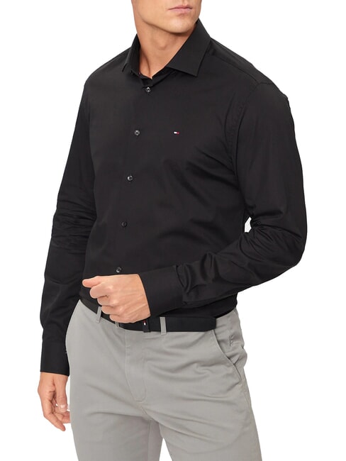 TOMMY HILFIGER TH  Long-sleeved shirt black - Men's Shirts