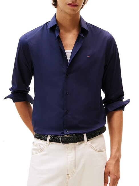 TOMMY HILFIGER TH  Long-sleeved shirt navy blazer - Men's Shirts