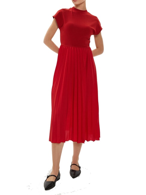 TOMMY HILFIGER TH Dress dark magma - Woman Clothes