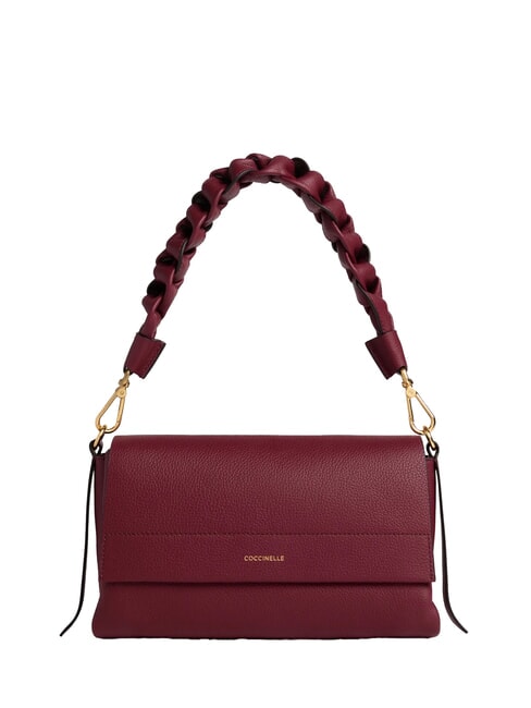 COCCINELLE BOHEME GRANA DOUBLE  Shoulder bag, with shoulder strap currants/plums - Women’s Bags