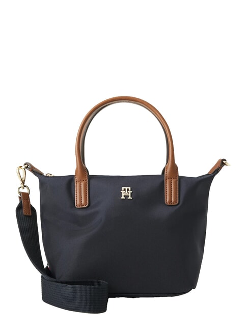 TOMMY HILFIGER POPETTE Handbag with shoulder strap space blue / black - Women’s Bags