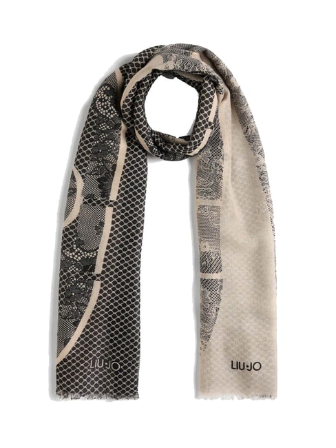 LIUJO LACE Scarf neutral - Scarves