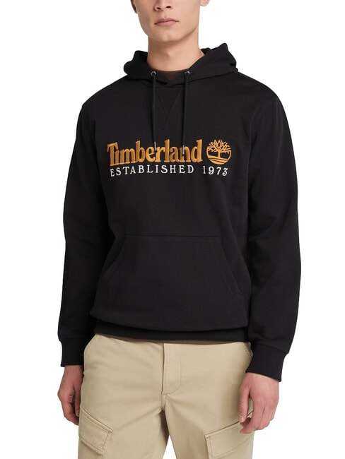 TIMBERLAND ESTABILISHED 1973 Hoodie BLACK - Sweatshirts