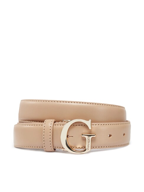 GUESS G Leather belt pale pink - Belts